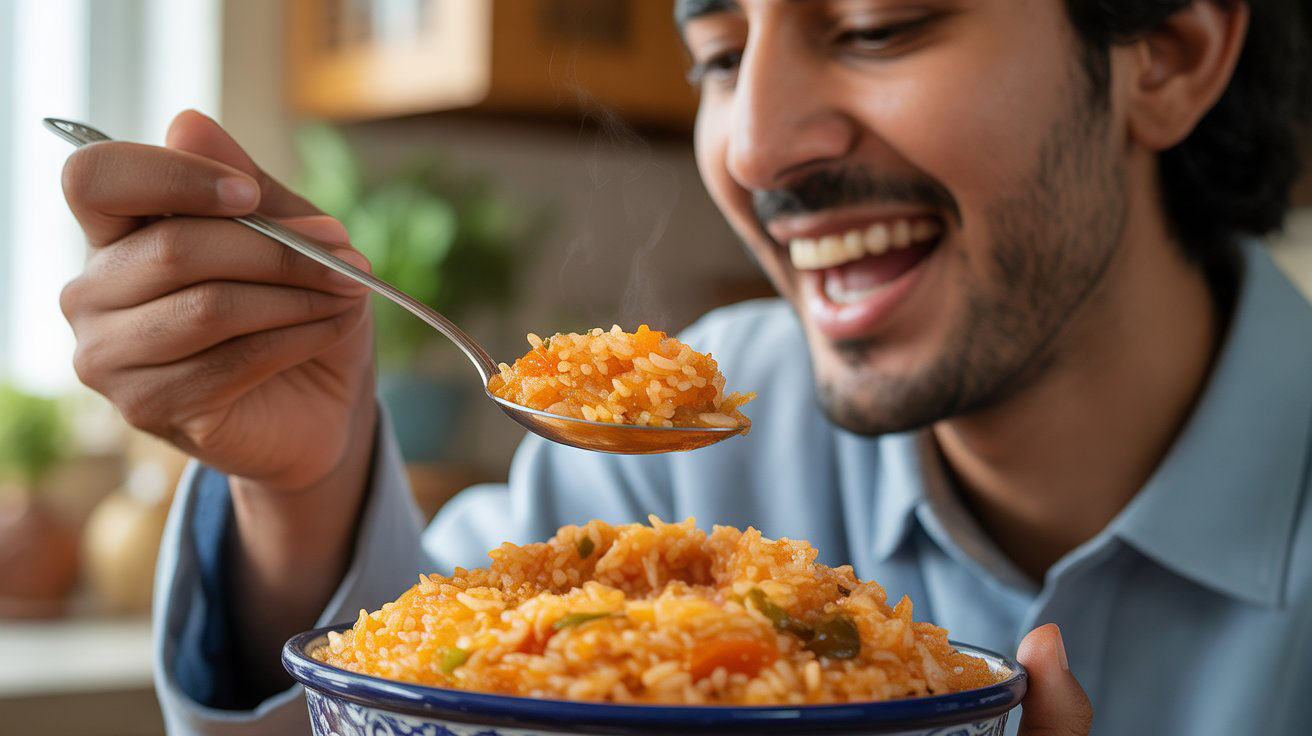 رفتار برنج در پخت