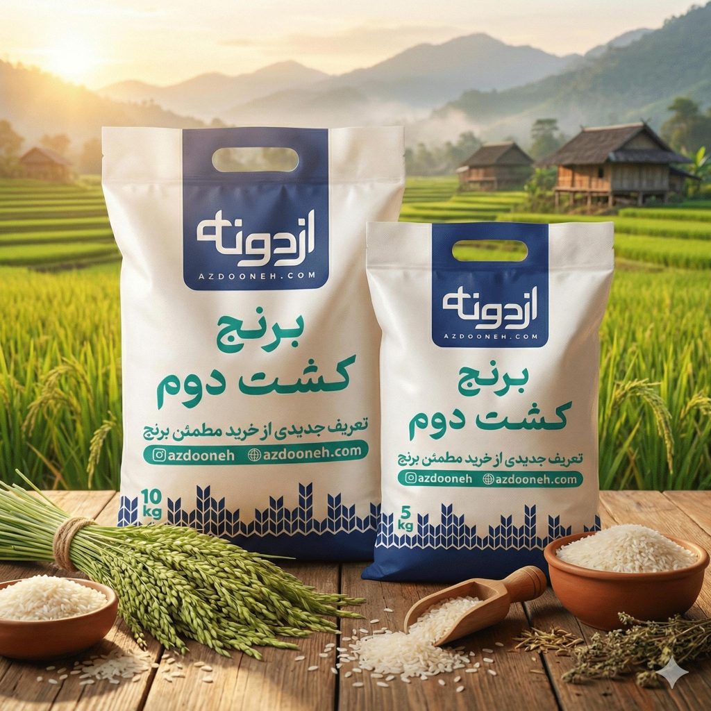 برنج کشت دوم ازدونه
